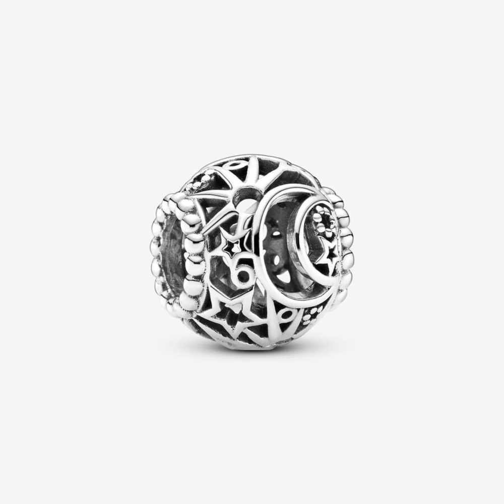 Pandora charm - moon and sun
